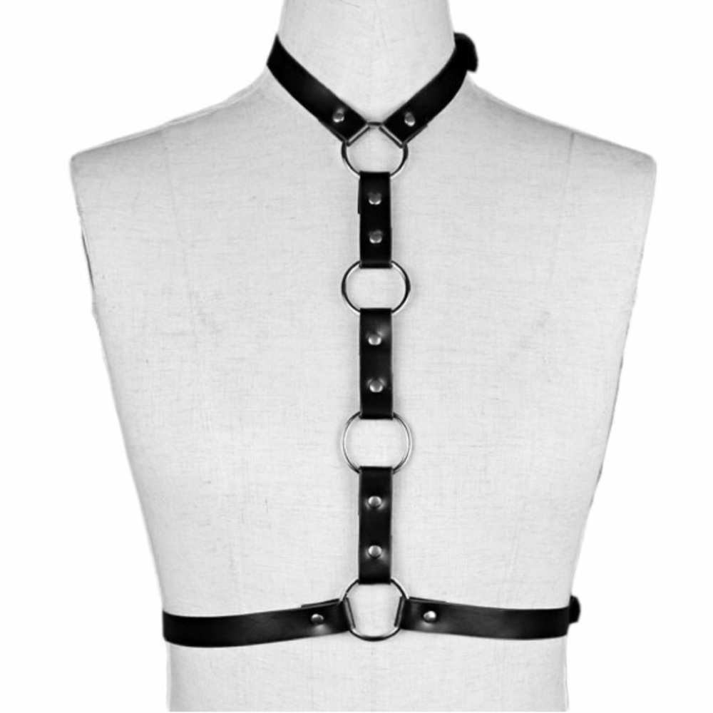Punk Women Harness Pole Dance strap Bondage Garter Underwear Sexy Lingerie - Picture 4 of 6